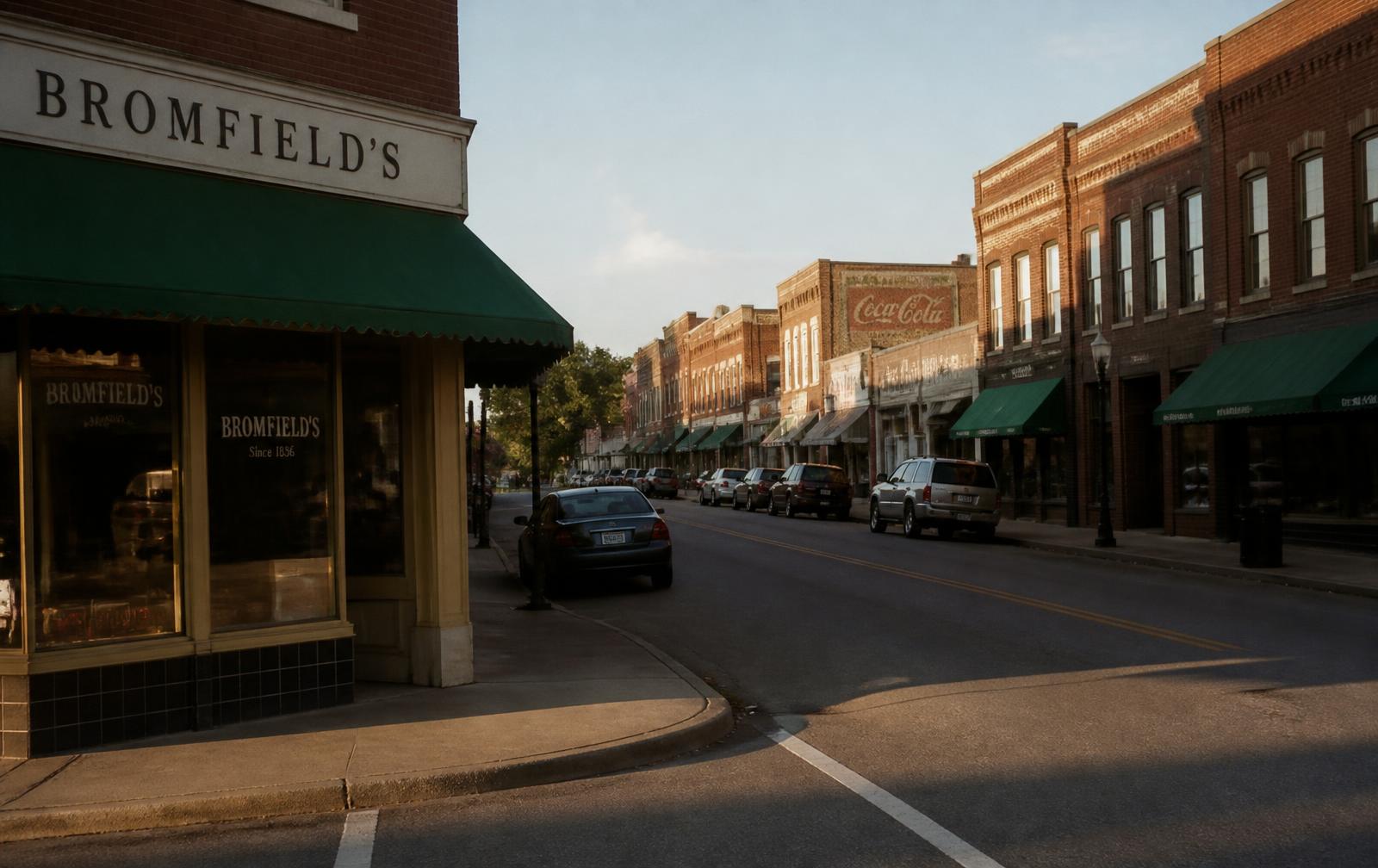 Downtown Tupelo storefronts